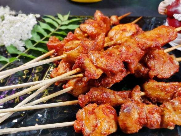 Chicken Skewer 2pc（碳烤鸡肉串2个）